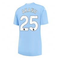 Manchester City Manuel Akanji #25 Domaci Dres za Ženska 2023-24 Kratak Rukav